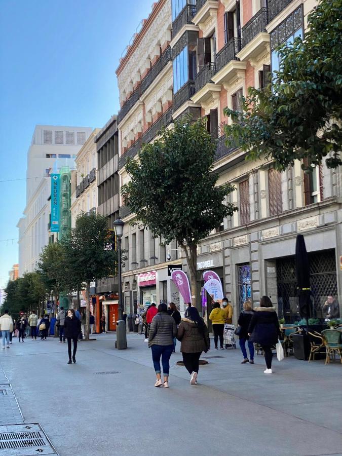Charming Gran Via Madrid Lejlighed Eksteriør billede